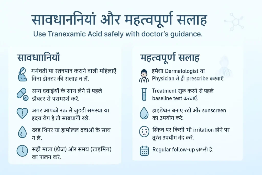 Guidelines for Tranexamic Acid use