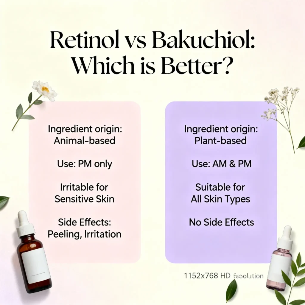 Retinol vs Bakuchiol