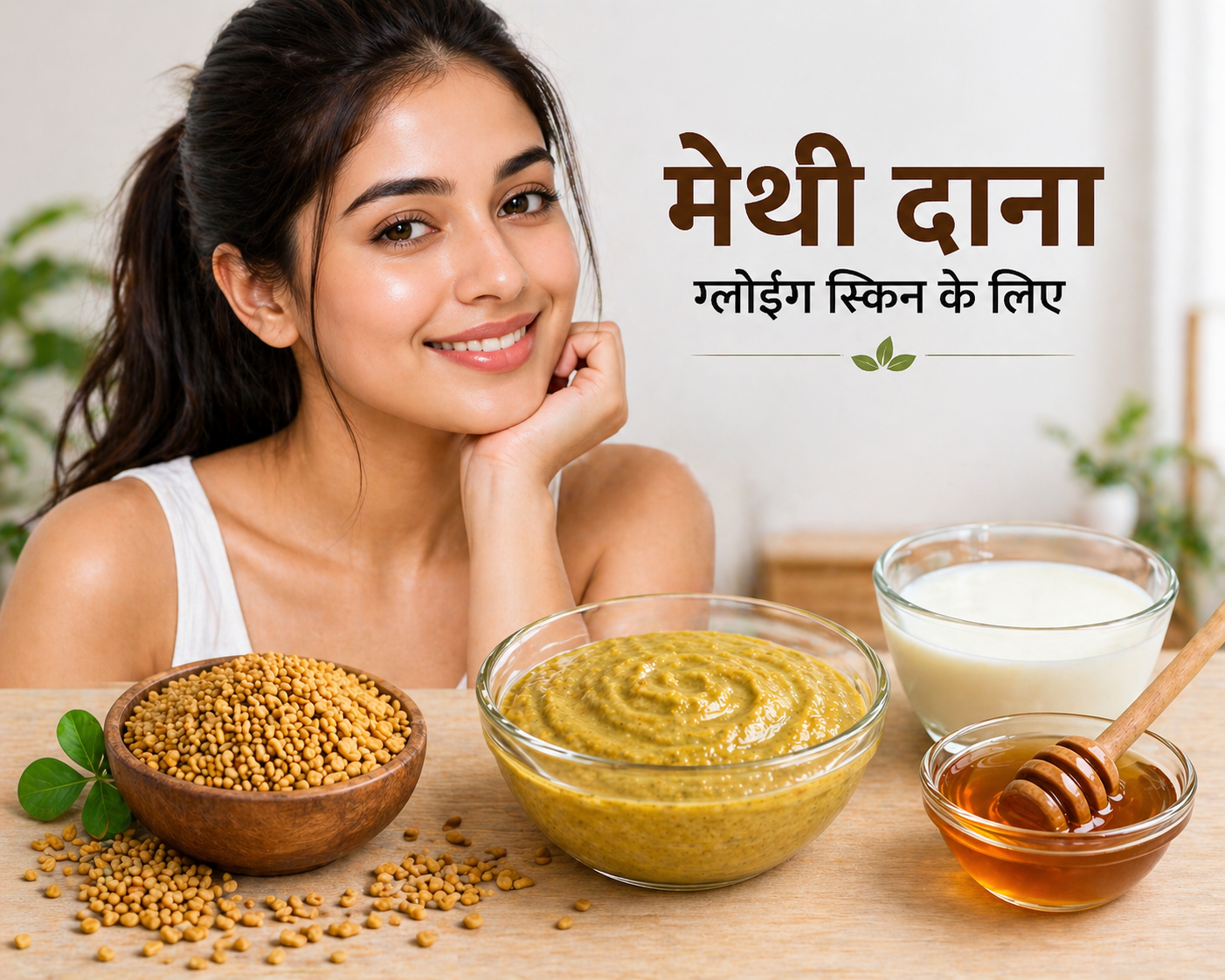 मेथी दाने के जबरदस्त फायदे – बाल, चेहरा, सेहत और भी बहुत कुछ 2026 5 मेथी दाना चेहरे के लिए फायदेमंद