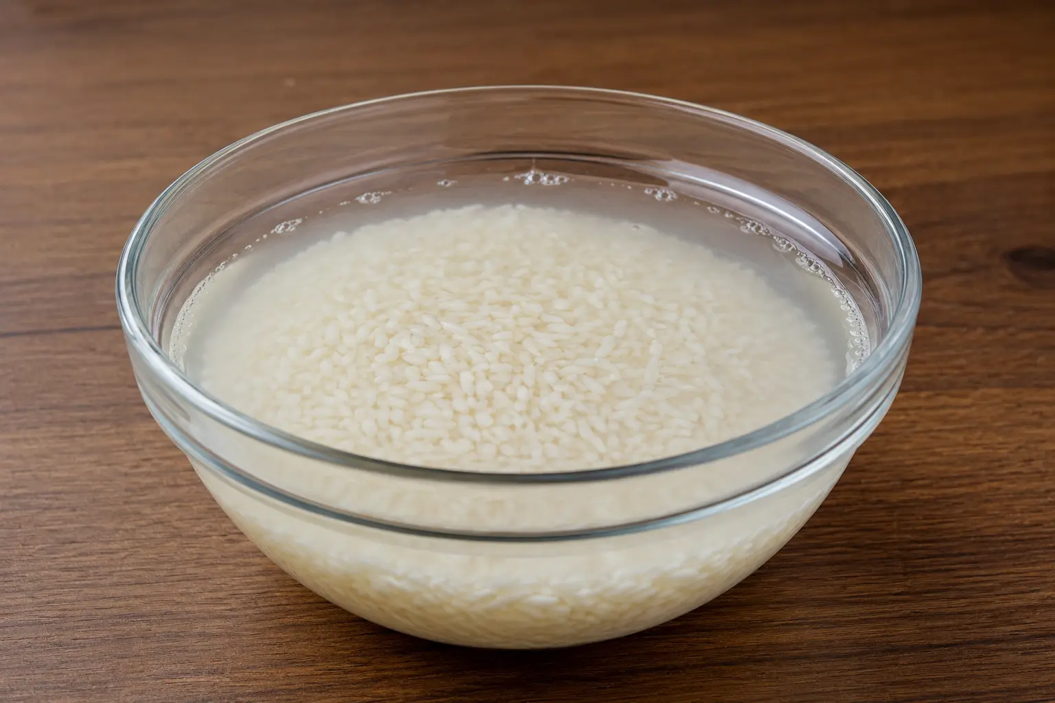 चावल का पानी बनाने का तरीका soaking method