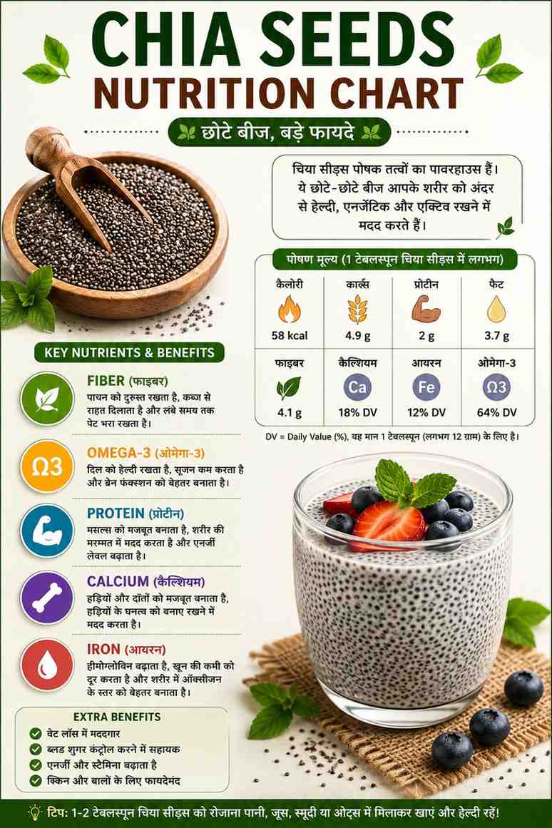 garmiyon mein chia seeds khane ke fayde