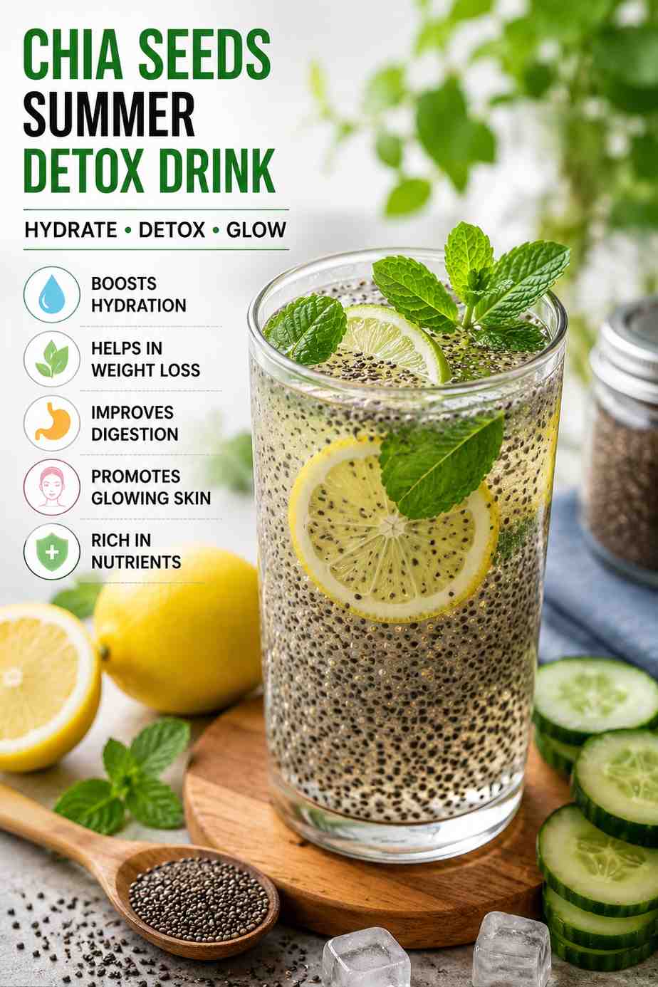 garmiyon mein chia seeds khane ke fayde