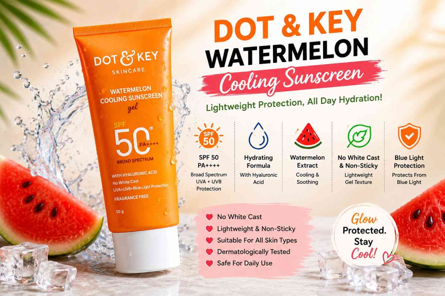 Dot and Key Watermelon Cooling Sunscreen SPF 50