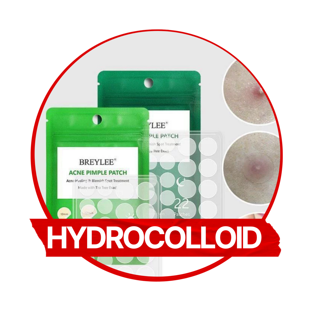 HYDROCOLLOID PATCH for remove pimples 