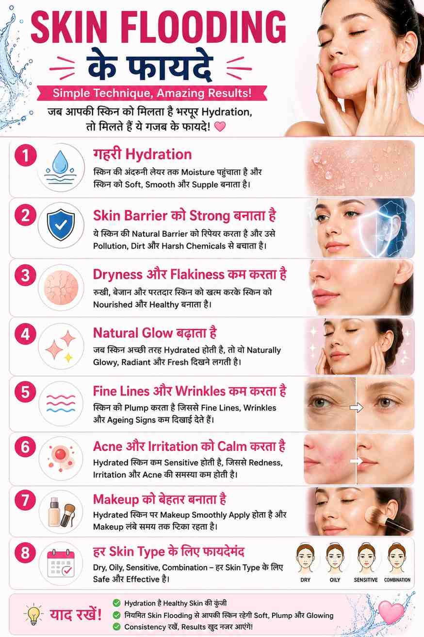 Skin Flooding Benefits for Hydrated and Glowing Skin