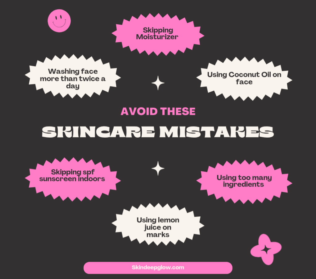 Skincare mistakes I made i hope u don't do this