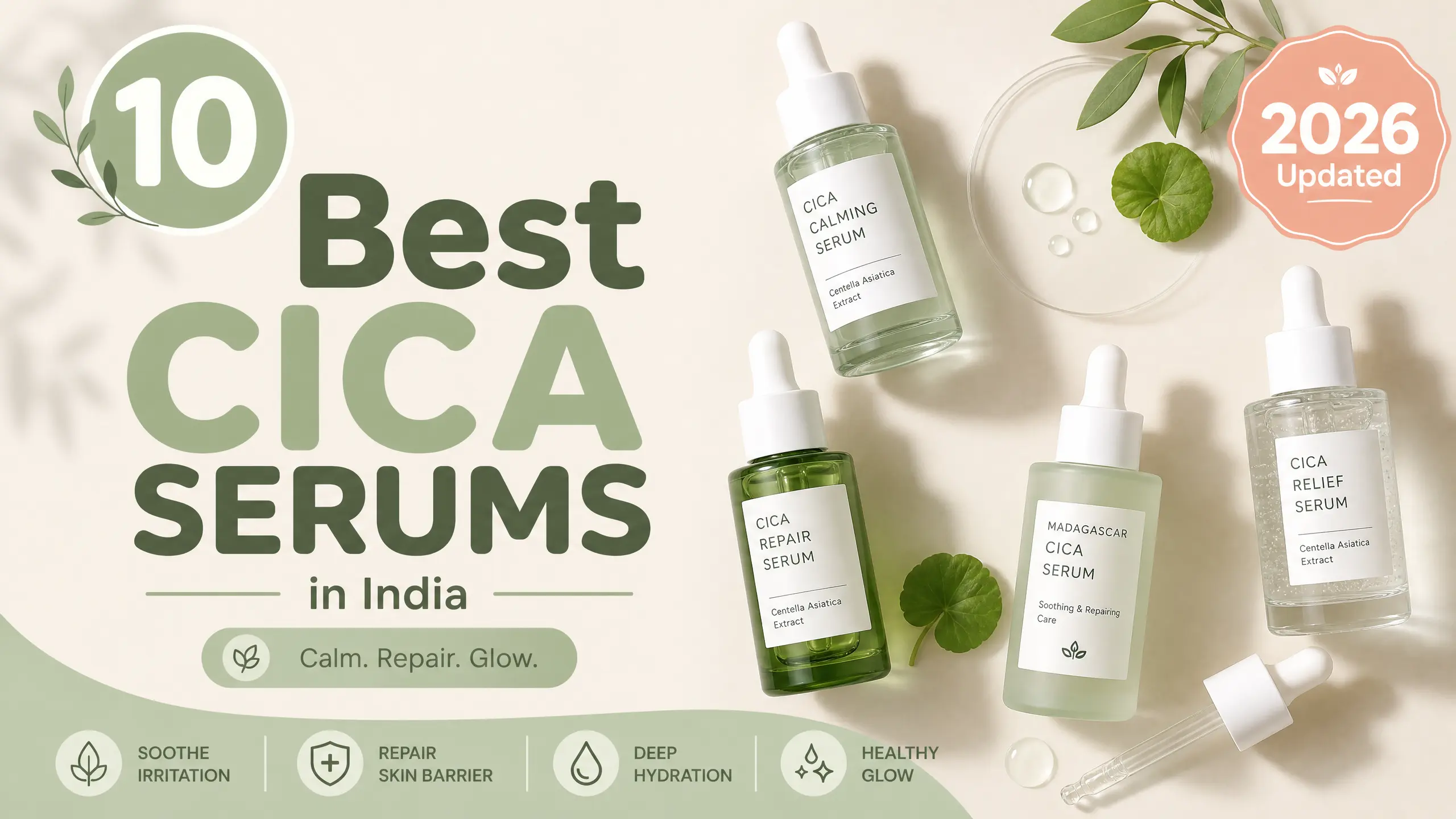 Best Centella asiatica cica serums