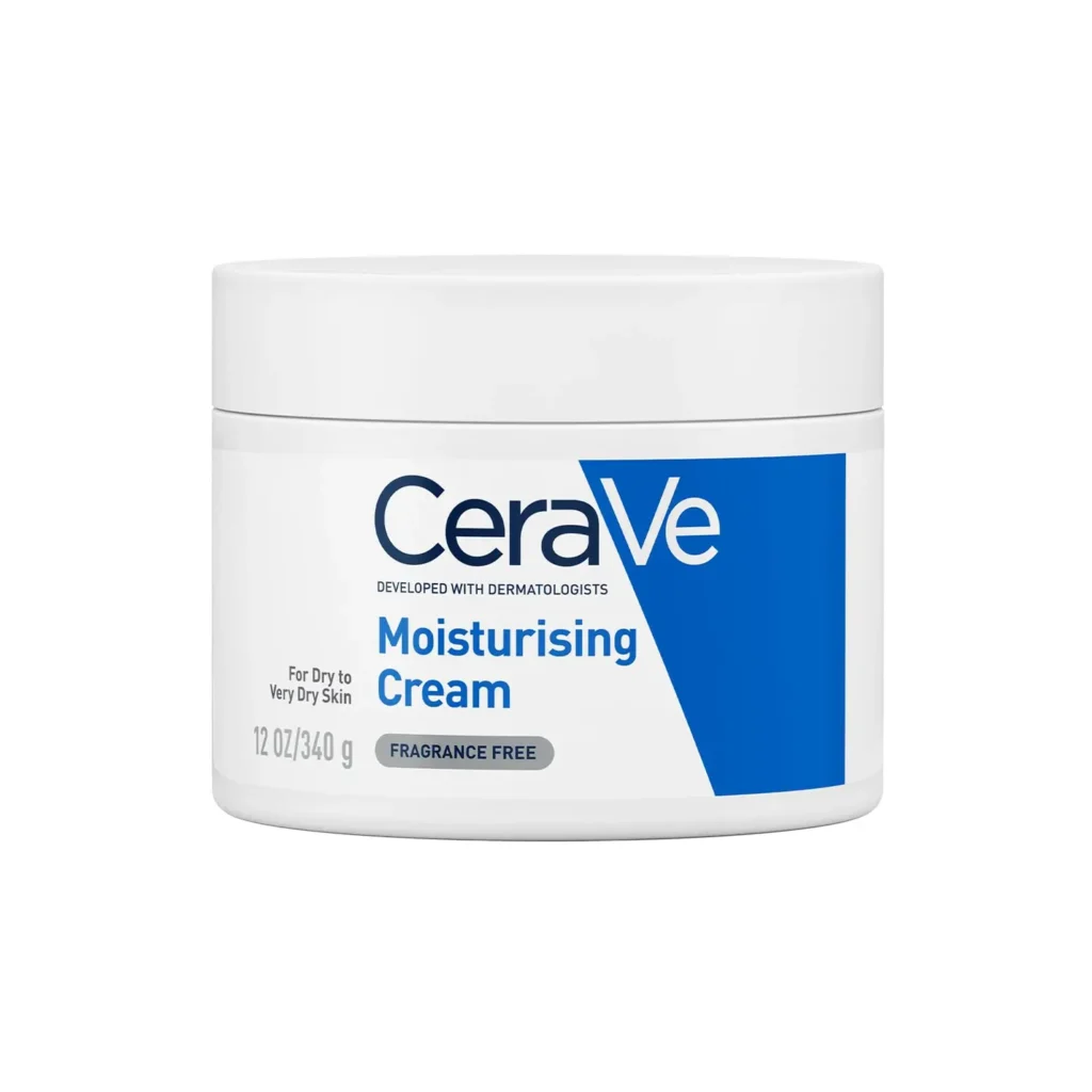 After Comparing 50+ Moisturizers, These 12 Are the Best for Sensitive Skin 16 CeraVe Moisturising Cream 340g fragrance-free moisturizer for dry to very dry skin, enriched with ceramides and hyaluronic acid to restore the skin barrier, provide deep hydration, and deliver long-lasting moisture.