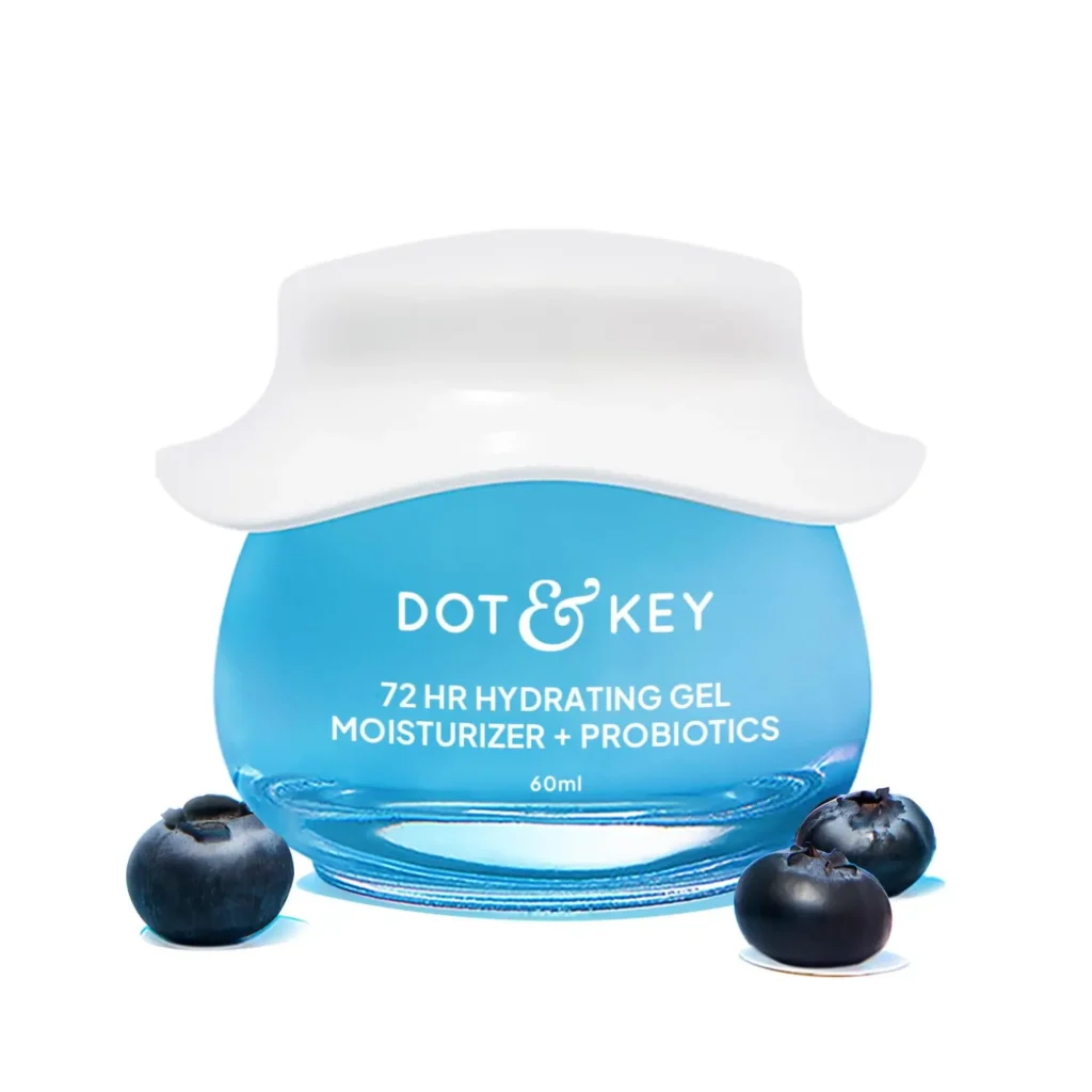 After Comparing 50+ Moisturizers, These 12 Are the Best for Sensitive Skin 13 Dot & Key 72HR Hydrating Gel Moisturizer + Probiotics 60ml with blueberry extracts, lightweight gel formula that delivers long-lasting hydration, strengthens the skin barrier, and keeps skin soft, fresh, and healthy-looking.