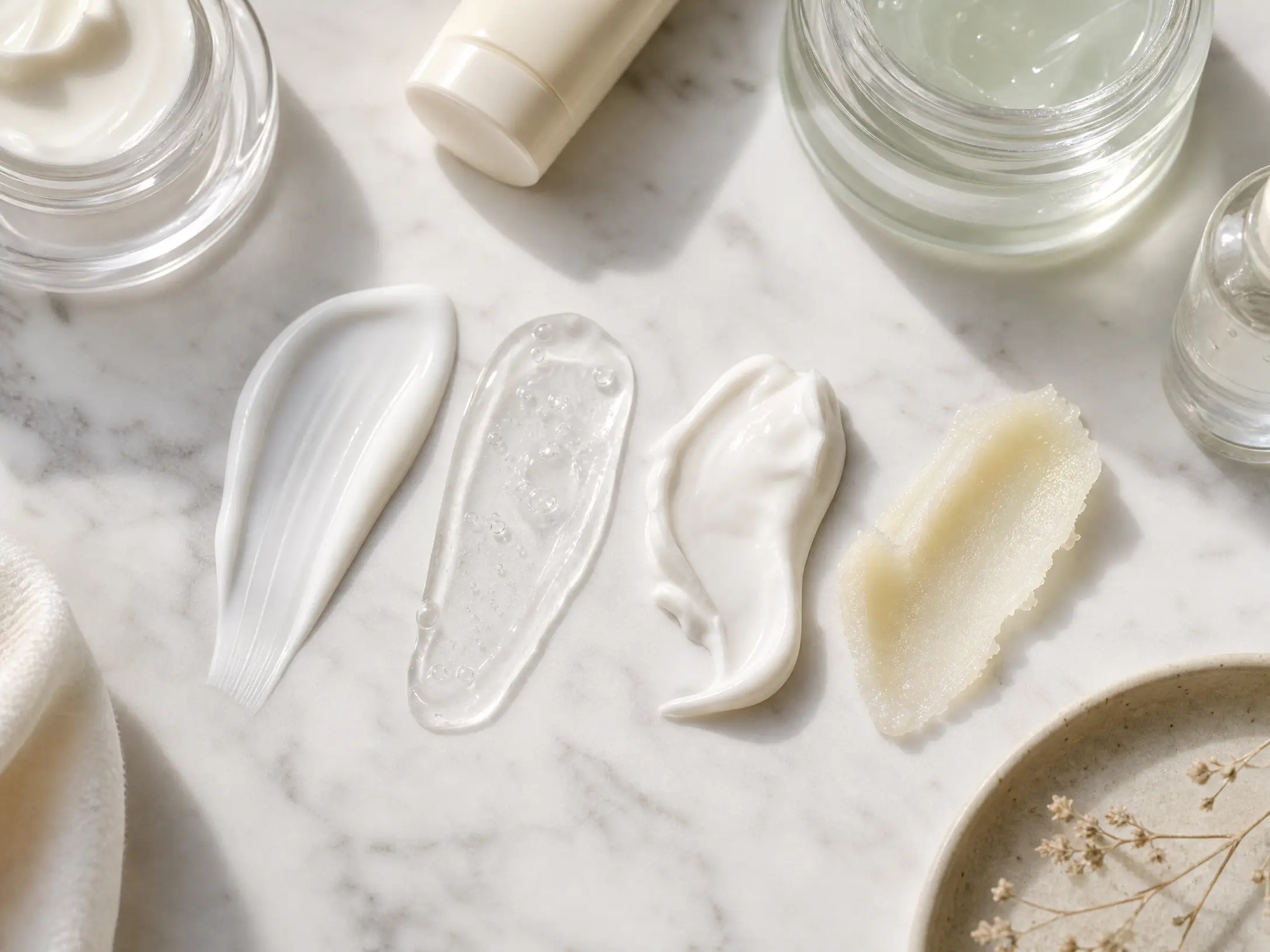 Infographic explaining the difference between fragrance-free and unscented moisturizers for sensitive skin