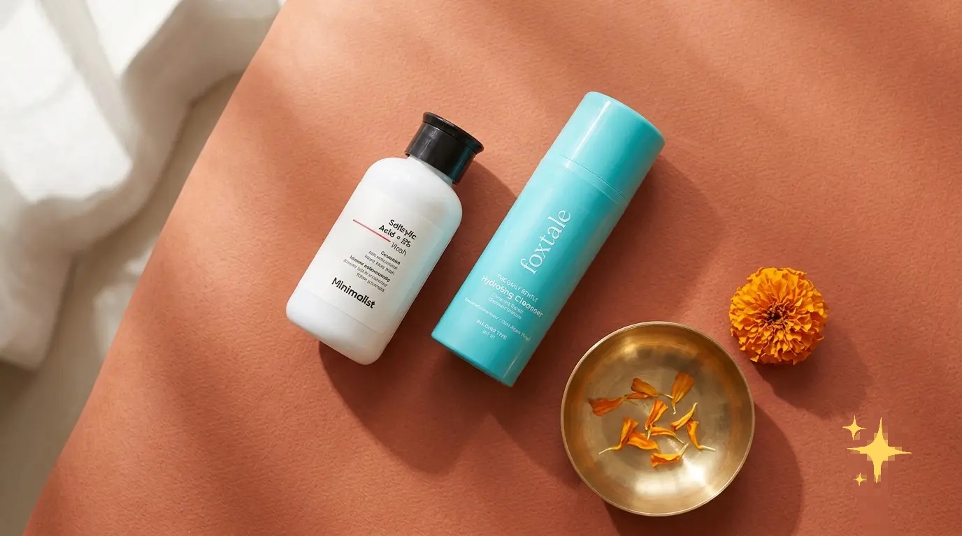 Budget-friendly Indian gentle cleansers for sensitive acne-prone skin