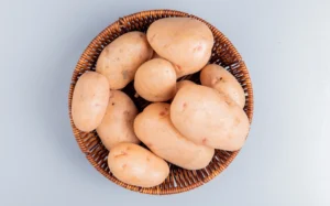Potatoes from dark spots