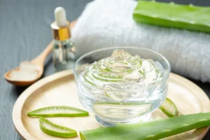 Aloe vera gel for dark spots